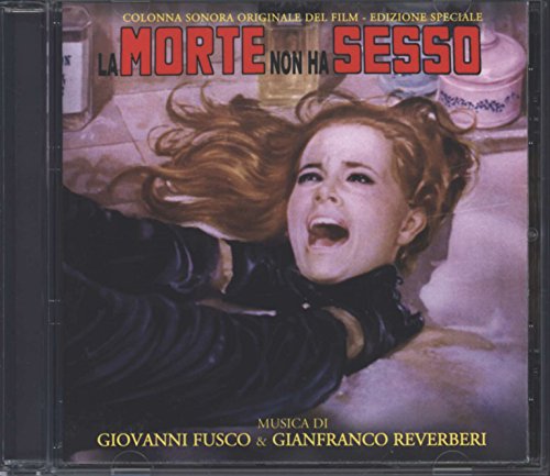 CD cover for "La Morte Non Ha Sesso" featuring a distressed woman.