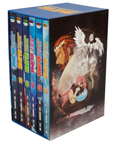 That Time I Got Reincarnated as a Slime manga box set with six volumes.