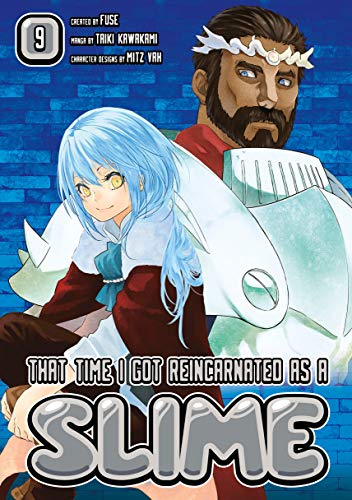 Manga volume 9 cover featuring two characters and large title text.