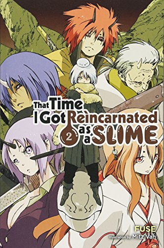 Anime-style cover art featuring six characters with horns and the book title text.