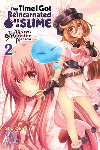 Manga volume cover featuring anime-style characters, a slime, and pink hair.