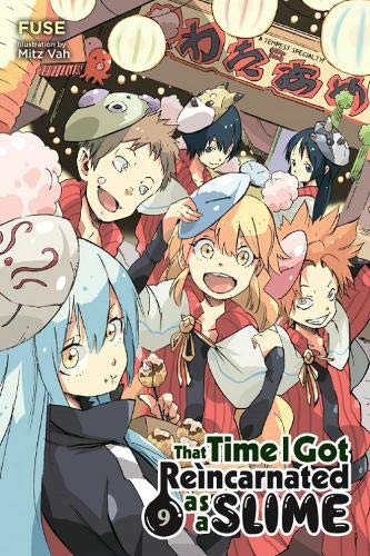 Cover of “That Time I Got Reincarnated as a Slime, Vol. 9” light novel.