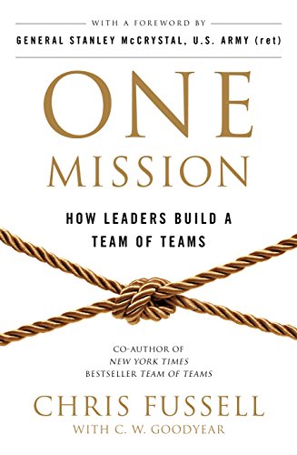 Book cover: "One Mission" with rope knot imagery and author Chris Fussell.