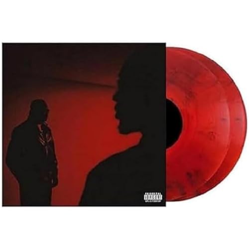 Future and Metro Boomin vinyl record with red and black marbled disc.