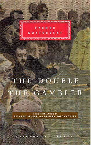 Book cover: “The Double and The Gambler” by Fyodor Dostoevsky.