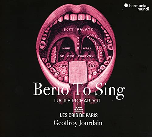 Vinyl record cover featuring an anatomical illustration of an open mouth.