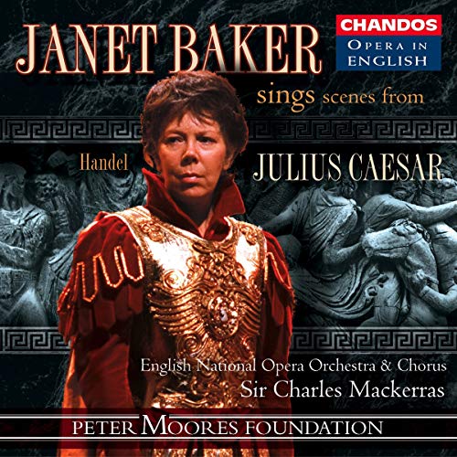 CD cover featuring Janet Baker in costume, with classical imagery.