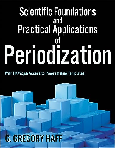 Book cover: "Scientific Foundations and Practical Applications of Periodization" by G. Gregory Haff.