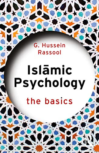 Book cover for “Islamic Psychology: The Basics” with geometric pattern.