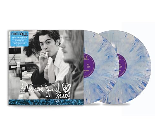 G. Love & Special Sauce vinyl album cover and two light blue marbled vinyl discs.