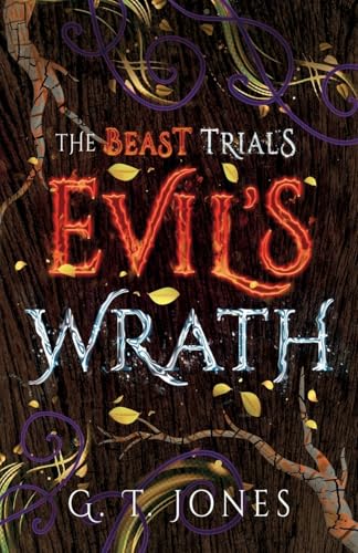 Book cover: "Evil's Wrath : 2" with fiery title and tree branches.