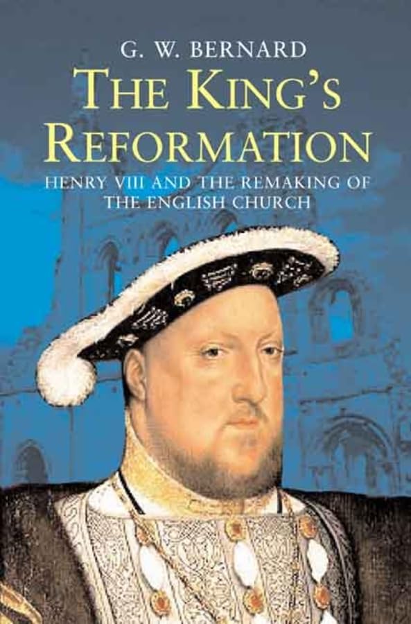 Book cover featuring a portrait of King Henry VIII in royal attire.