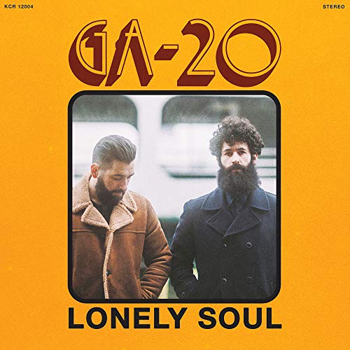 Ga-20 “Lonely Soul” CD cover: two bearded men in a frame.