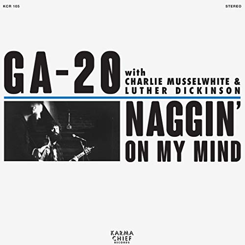 GA-20 album cover, "Naggin' On My Mind," featuring a musician with a guitar.
