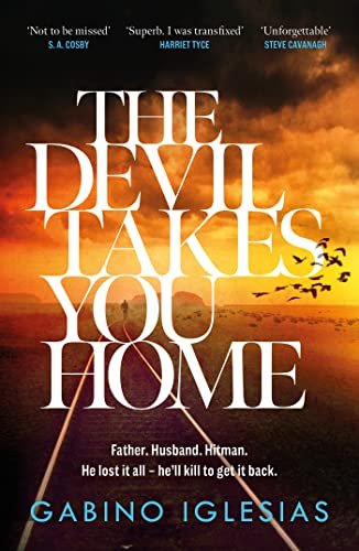 Book cover: lone figure on a road under a dramatic, stormy sky.