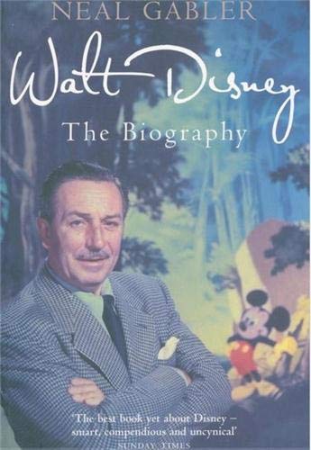 Book cover featuring Walt Disney’s portrait and a blurred background.
