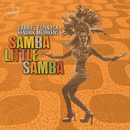 CD cover featuring a dancer in vibrant Carnival costume, orange background.