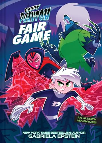 Danny Phantom graphic novel cover featuring Danny, Vlad, and a werewolf.