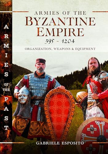 Book cover featuring two Byzantine soldiers in historical armor standing in a grassy field.
