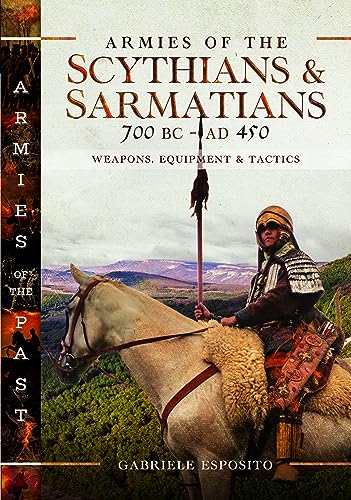 Book cover depicting a Scythian warrior on horseback with a spear.