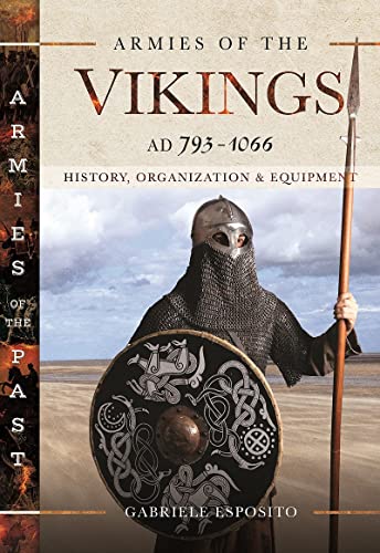 Book cover depicting a Viking warrior with shield and spear.