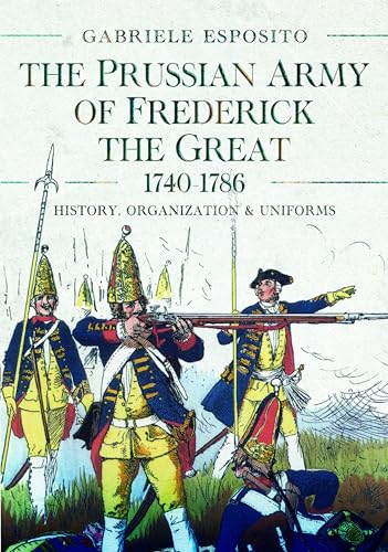 Book cover showing 18th-century Prussian soldiers in uniform with muskets on a battlefield.