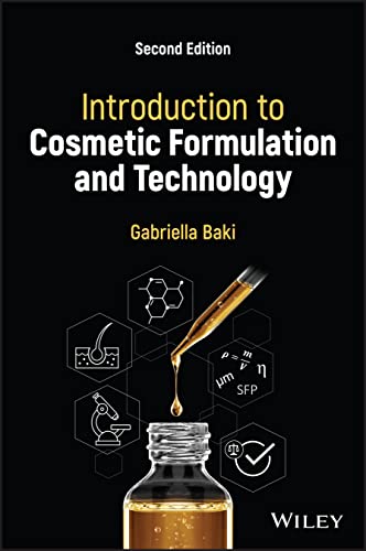 Book cover: "Introduction to Cosmetic Formulation and Technology," second edition.
