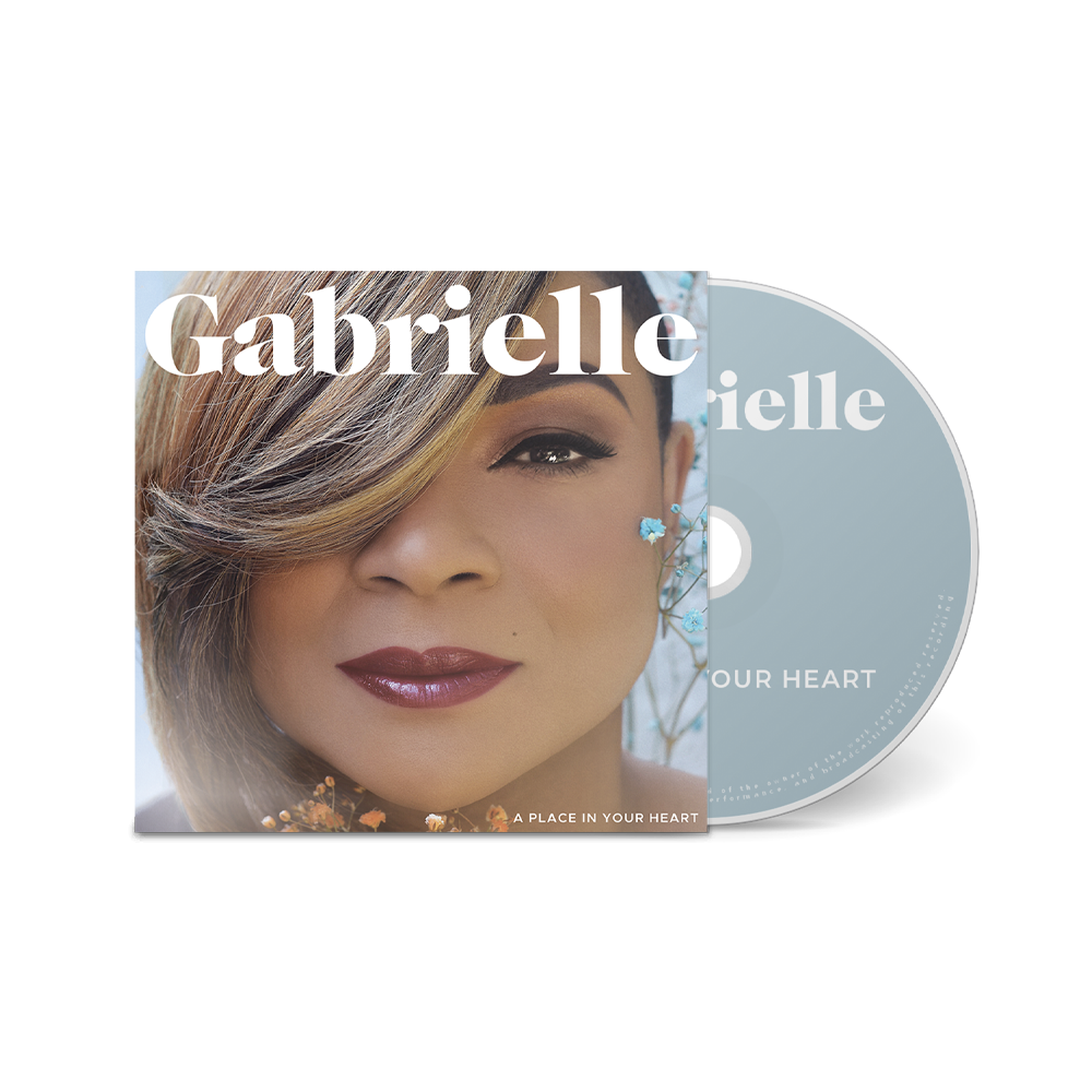 CD cover and disc for Gabrielle's album A Place in Your Heart.