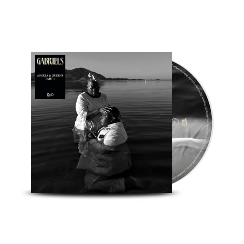 CD cover for Gabriels’ “Angels & Queens - Part I” featuring two figures.