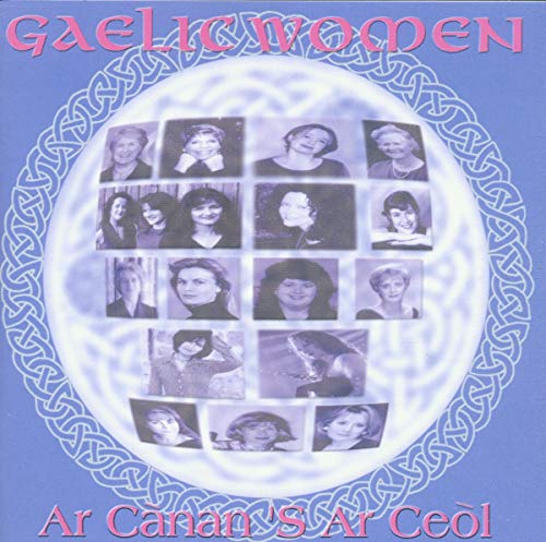 CD cover featuring a collage of portraits of Gaelic women.