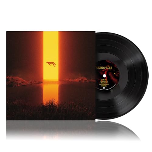 Gaerea’s “Loss” vinyl record with cover art of a figure in light.