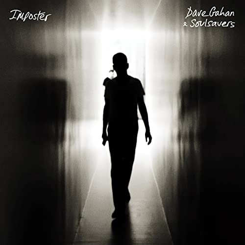 Black and white album cover featuring a silhouetted figure walking down a hallway.
