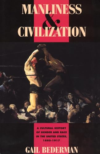 Book cover depicting a boxing match, titled “Manliness & Civilization.”