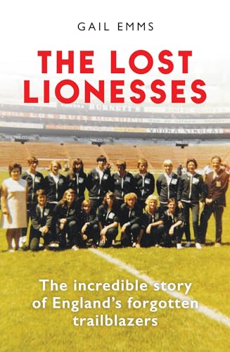 Book cover featuring a 1970s England women’s football team portrait.
