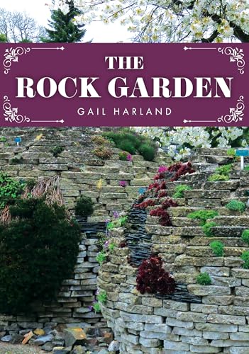 Book cover featuring a terraced rock garden with colorful plants.