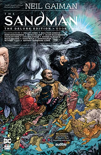Cover of “The Sandman: The Deluxe Edition Book Two” graphic novel.