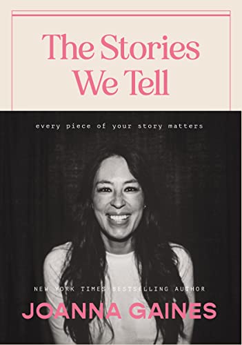 Book cover featuring Joanna Gaines smiling, with pink and black text.