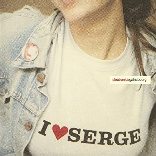 Album cover for Serge Gainsbourg’s “I Love Serge” featuring a person in denim.
