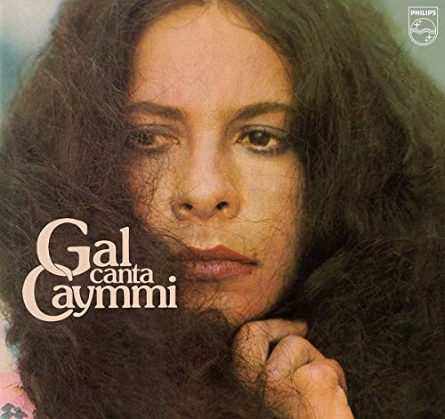 Album cover with a woman's portrait and text "Gal canta Caymmi".