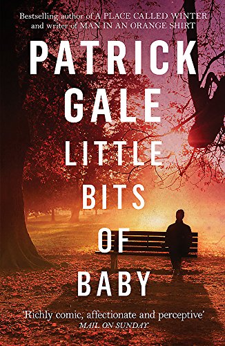 Book cover showing a person sitting on a park bench at sunset.