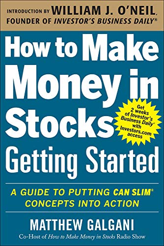 Book cover: “How to Make Money in Stocks Getting Started” by Matthew Galgani.