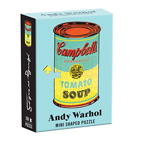 Campbell’s Tomato Soup can puzzle box, inspired by Andy Warhol’s artwork.