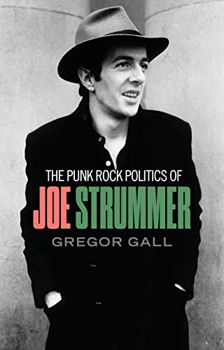 Book cover featuring a portrait of Joe Strummer in a hat and black jacket.