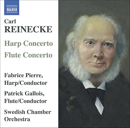 CD cover featuring a portrait of composer Carl Reinecke with text details.