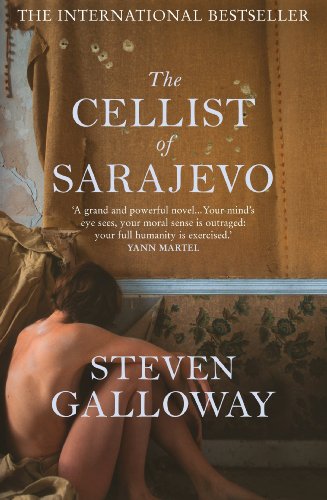 Book cover: a man sits with his back to the viewer, cello nearby.
