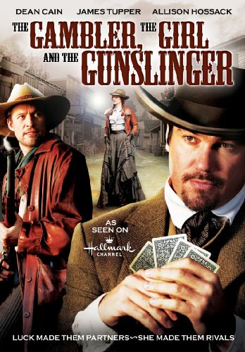 DVD cover for "The Gambler, the Girl, and the Gunslinger" with actors.