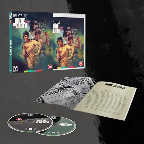Game of Death limited edition Blu-ray set with case, booklet, and two discs.