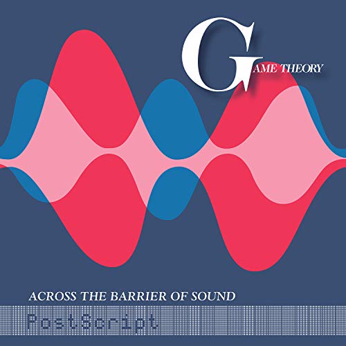 CD cover for Game Theory’s “Across The Barrier Of Sound” with abstract waves.