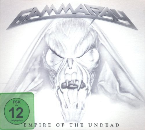 CD cover for Gamma Ray’s “Empire Of The Undead” featuring a skull.
