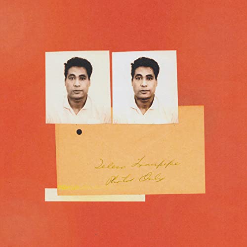 Album cover for Gang of Youths’ “Angel In Realtime” featuring two passport photos.